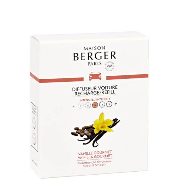 2 recharges pour diffuseur voiture Berger "Vanille Gourmet", Berger Paris, , par Esprit Maison