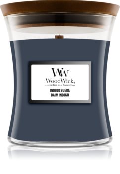 Bougie mini Woodwick Indigo Suede, Woodwick, , par Esprit Maison