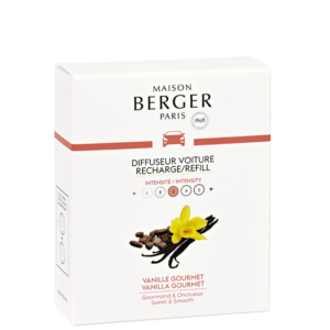 2 recharges pour diffuseur voiture Berger "Vanille Gourmet", Berger Paris, , par Esprit Maison