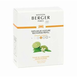 2 recharges pour diffuseur voiture Berger "Fleur de citronnier", Berger Paris, , par Esprit Maison