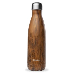 Bouteille Iso 500mL Wood Brun, Qwetch, , par Esprit Maison