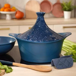 Couvercle Cookut Tajine Bleu 24cm, Cookut, , par Esprit Maison