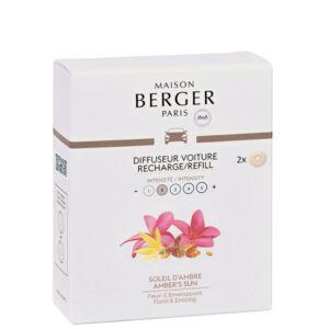 2 recharges pour diffuseur voiture Berger "Soleil d'Ambre", Berger Paris, , par Esprit Maison