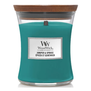 Bougie medium Woodwick epicea et genevrier, Woodwick, , par Esprit Maison