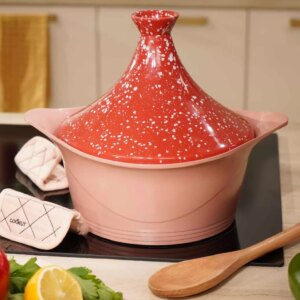 Couvercle Cookut Tajine Rouge 24cm, Cookut, , par Esprit Maison