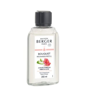 Recharge 200 mL Bouquet Berger Rêves de Fleurs "Amour d'Hibiscus", Berger Paris, , par Esprit Maison