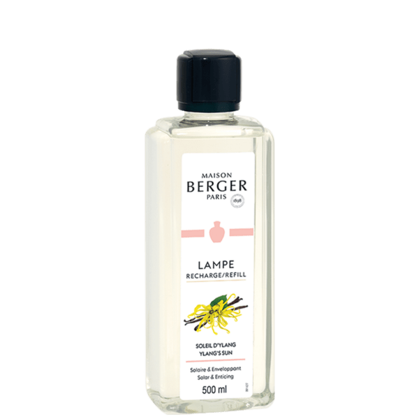 Recharge lampe Berger Rêves de Fleurs "Soleil d'Ylang" 500ml, Berger Paris, , par Esprit Maison