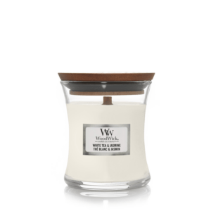 Bougie mini Woodwick Teck Blanc, Woodwick, , par Esprit Maison