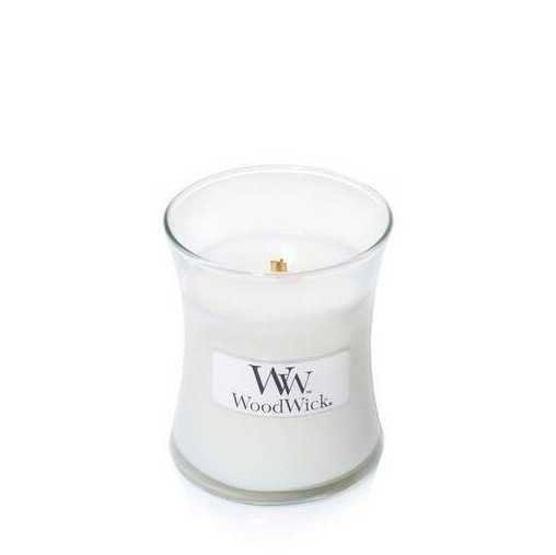 Bougie mini Woodwick Thé blanc et Jasmin, Woodwick, , par Esprit Maison