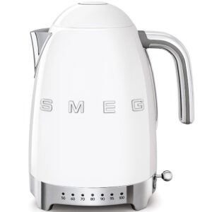 Bouilloire Blanche 1.7L avec réglage de température SMEG, SMEG, , par Esprit Maison