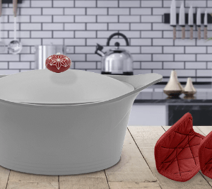 L'incroyable cocotte 20cm - Perle, Cookut, , par Esprit Maison