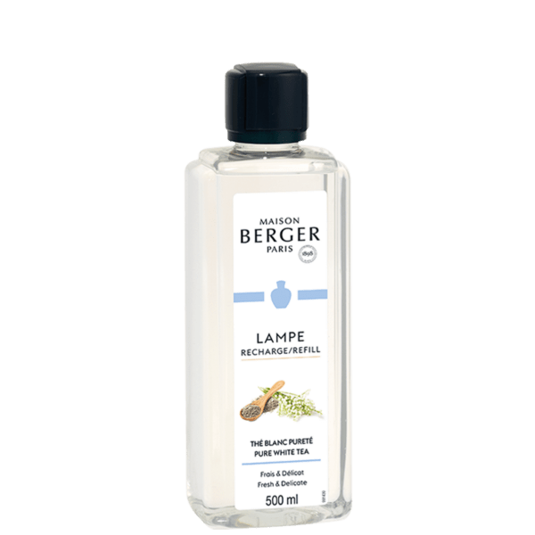 Recharge lampe Berger Rêves de Pureté "Thé blanc Pureté" 500ml, Berger Paris, , par Esprit Maison