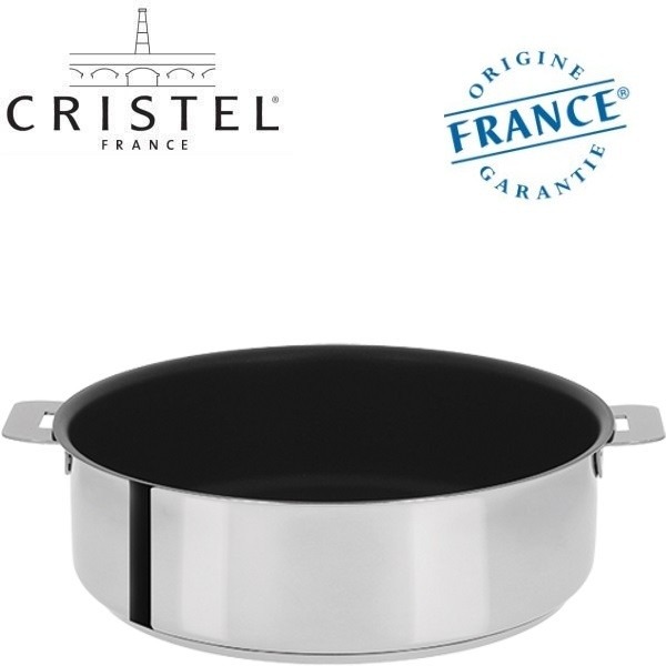 Sauteuse inox Cristel Mutine avec revêtement anti-adhérent EXCELISS 28, Cristel, , par Esprit Maison