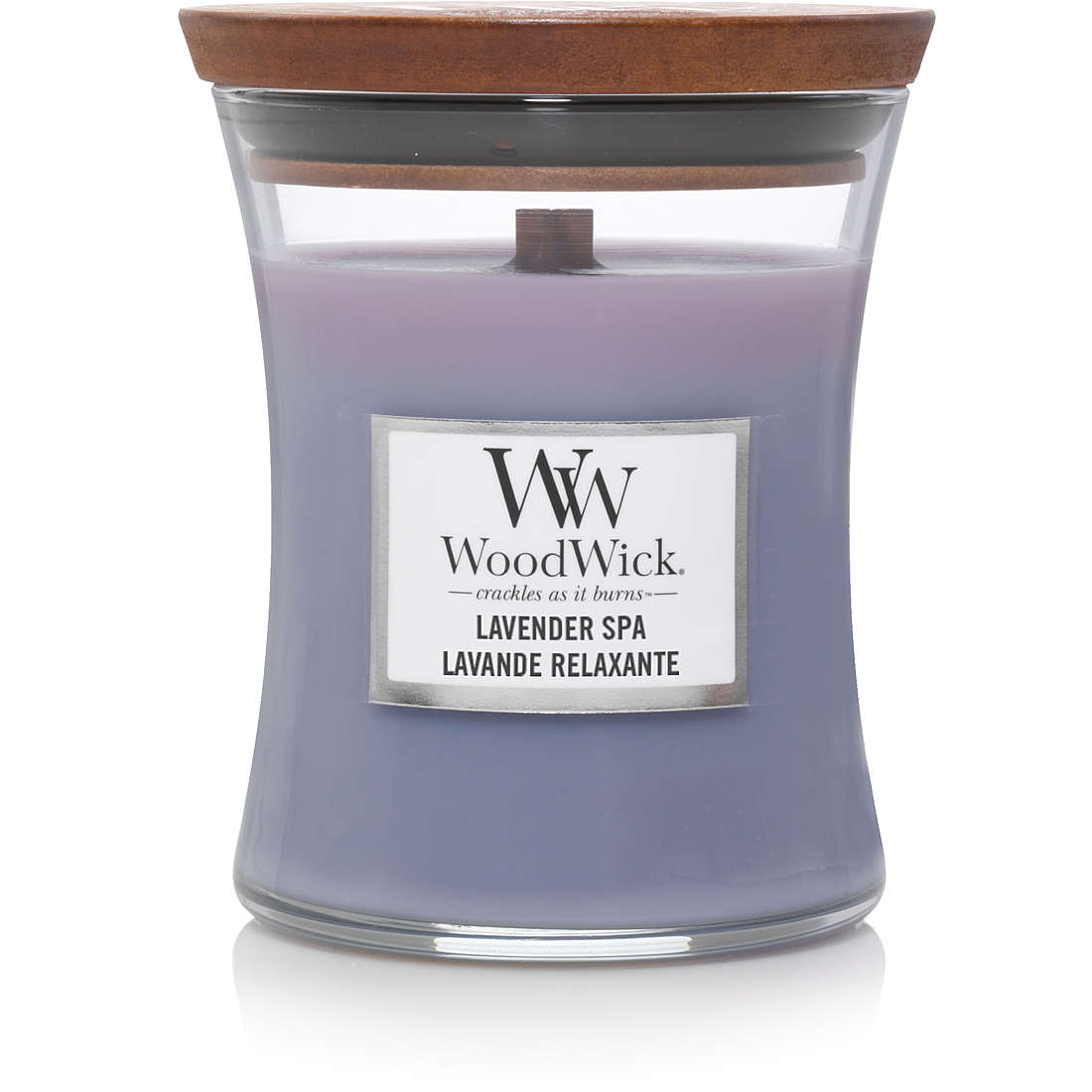 Bougie mini Woodwick Lavande Relaxante, Woodwick, , par Esprit Maison