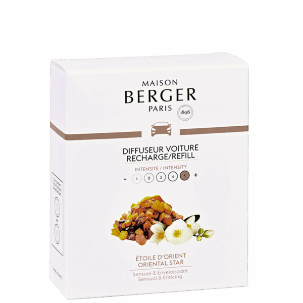 2 recharges pour diffuseur voiture Berger "Etoile d'Orient", Berger Paris, , par Esprit Maison