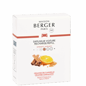 2 recharges pour diffuseur voiture Berger "Orange Cannelle", Berger Paris, , par Esprit Maison