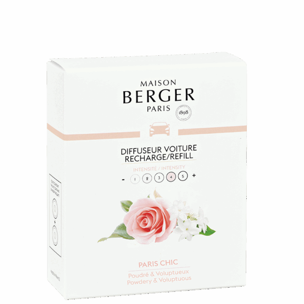 2 recharges pour diffuseur voiture Berger "Paris Chic", Berger Paris, , par Esprit Maison