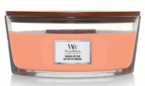 Bougie Ellipse MANUKA Manuka Nectar, WoodWick, , par Esprit Maison