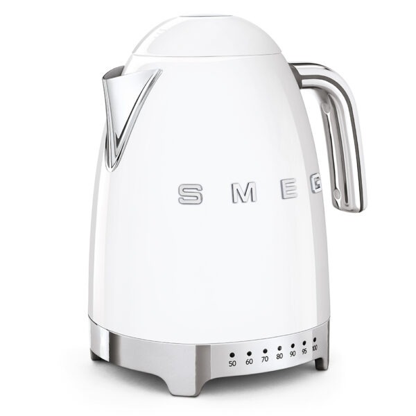 Bouilloire Blanche 1.7L avec réglage de température SMEG – Image 3
