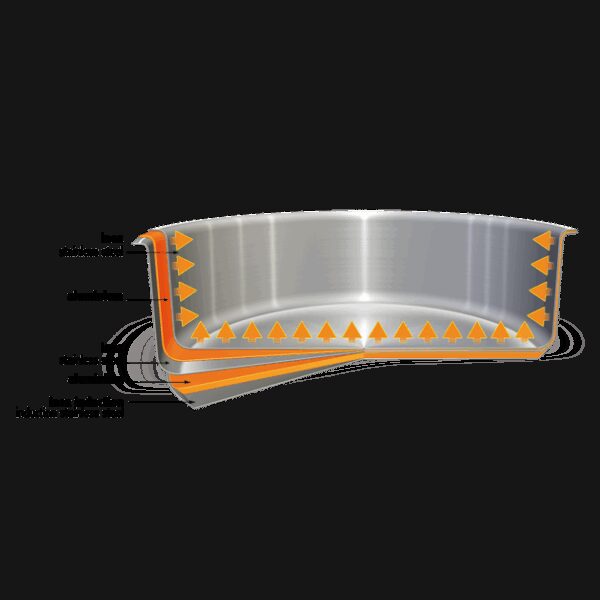 Casserole inox Cristel Mutine 14 – Image 2