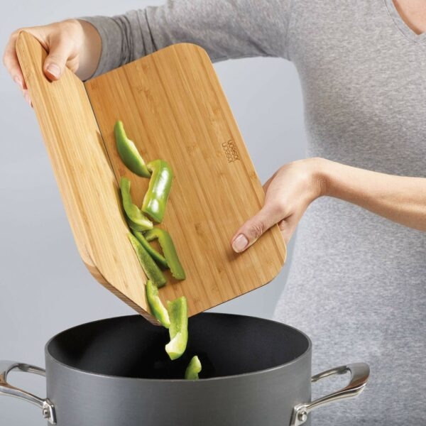 Chop2pot Planche pliable Bambou GM Joseph Joseph – Image 2