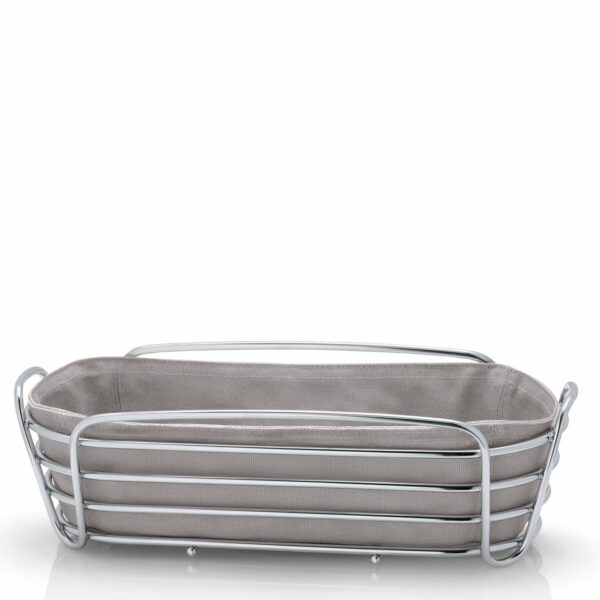 Corbeille Delara Ovale Taupe Blomus – Image 2