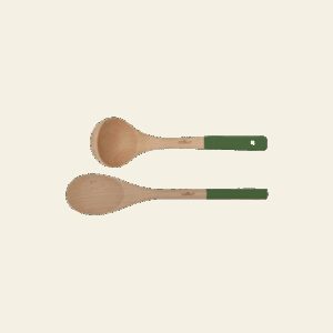 Cuillère et Louche en Bois Fougère, Cookut, , par Esprit Maison