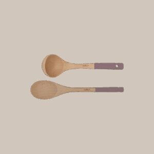 Cuillère et Louche en Bois Moka, Cookut, , par Esprit Maison