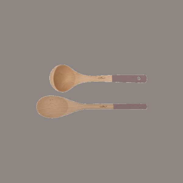 Cuillère et Louche en Bois Moka, Cookut, , par Esprit Maison