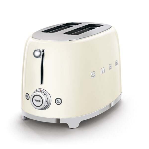 Grille pain 2 tranches Crème SMEG – Image 2