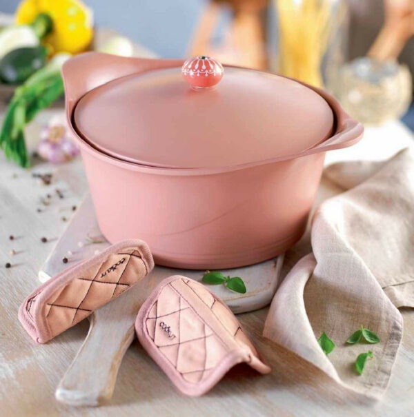 Ma jolie cocotte 24cm guimauve COOKUT – Image 2