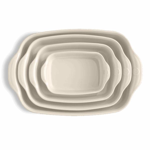 Plat à four rectangulaire petit Argile – Image 3