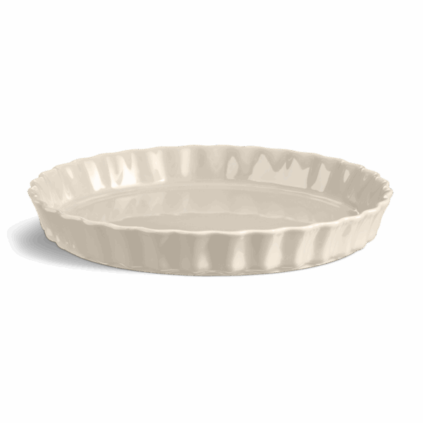 Plat à tarte 29.5cm Argile, Emile Henry, , par Esprit Maison