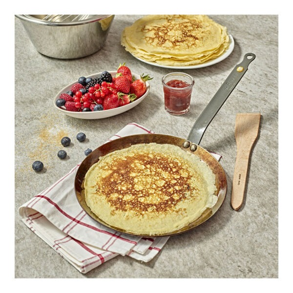 Poêle à crêpes 30cm MINERAL B De Buyer – Image 2