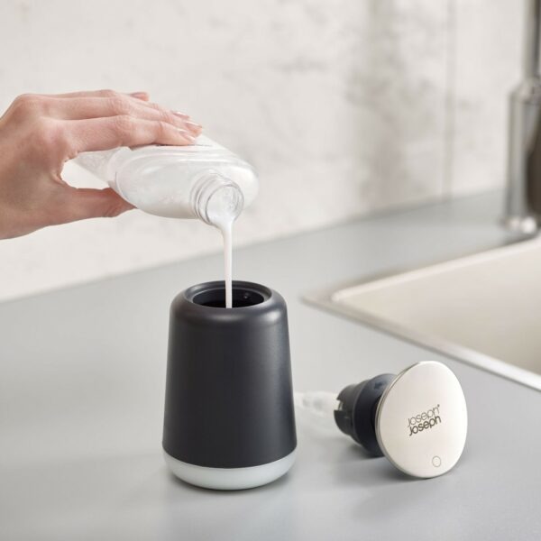 Presto Distributeur de savon hygiénique Gris Joseph Joseph – Image 3