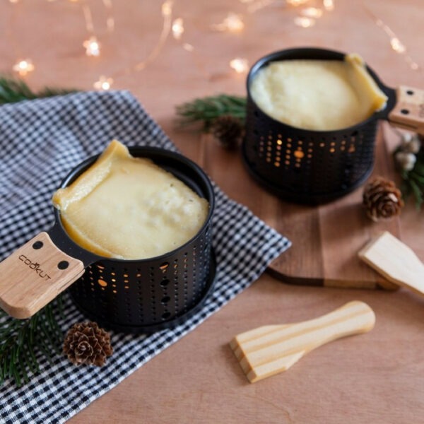 Raclette bougie par 2 Bleu Cookut – Image 3