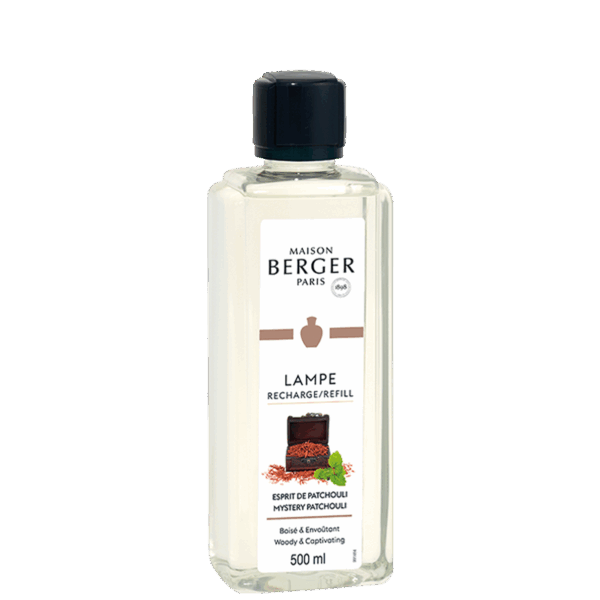 Recharge lampe Berger Rêves d'Orient "Esprit de Patchouli" 500ml, Berger Paris, , par Esprit Maison