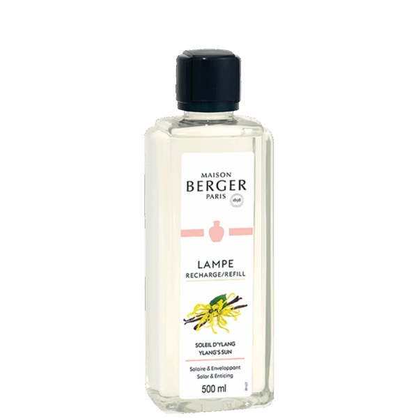 Recharge lampe Berger Rêves de Fleurs "Soleil d'Ylang" 500ml, Berger Paris, , par Esprit Maison