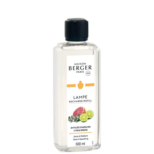 Recharge lampe Berger Rêves de Fruits "Envolée d'Agrumes" 500ml, Berger Paris, , par Esprit Maison