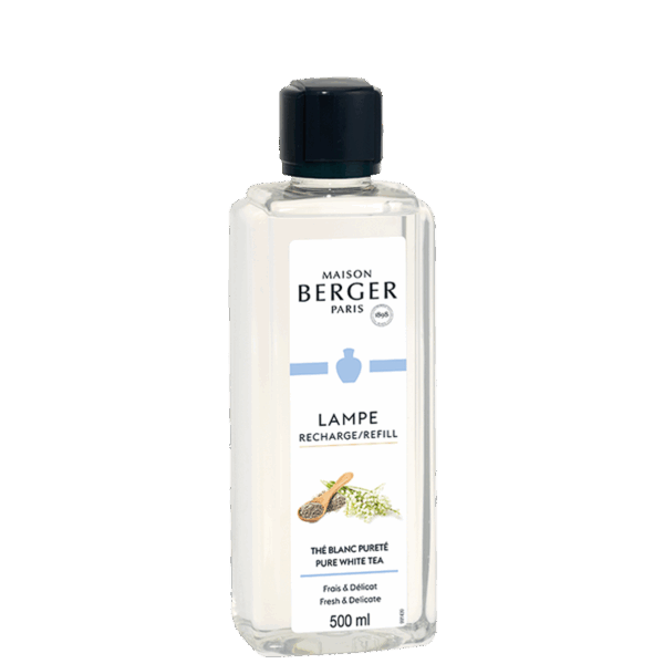 Recharge lampe Berger Rêves de Pureté "Thé blanc Pureté" 500ml, Berger Paris, , par Esprit Maison