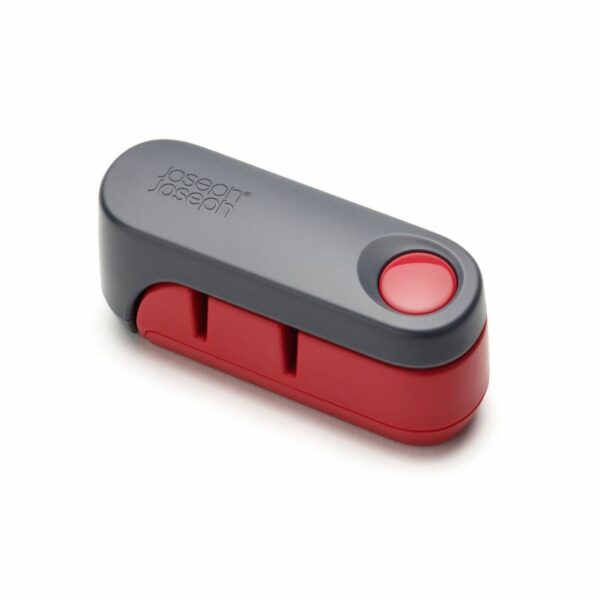 Rota aiguiseur/ affuteur Joseph Joseph gris/rouge – Image 2