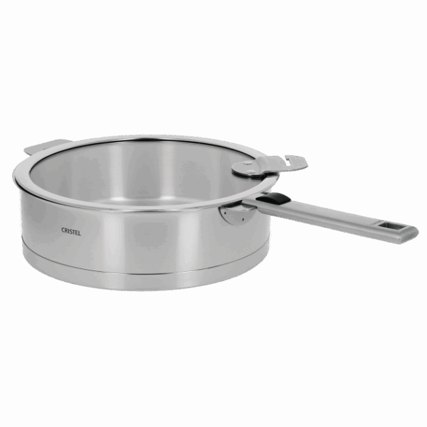Sauteuse inox Cristel Strate 24 – Image 2