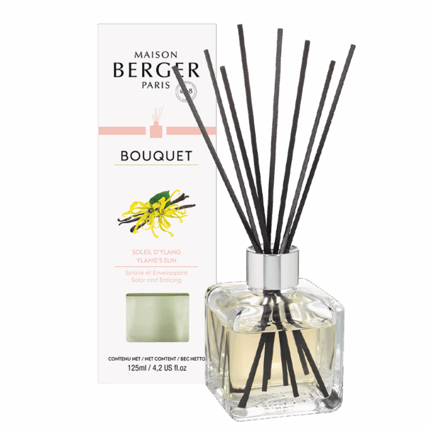 Bouquet Parfumé Cube Berger Rêves de Fleurs "Soleil d'Ylang", Berger Paris, , par Esprit Maison