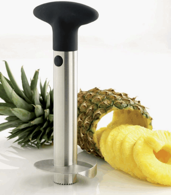 DECOUPE ANANAS - NOIR ET FINI INOX – Image 3