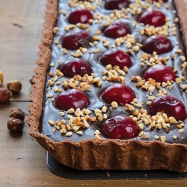 Moule à tarte 36cm x 13cm canelé perforé à fond amovible – Image 2