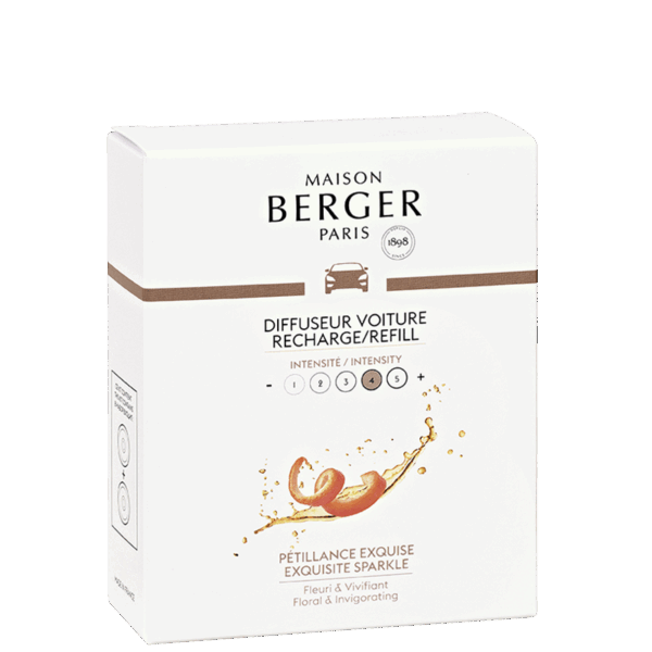 2 recharges pour diffuseur voiture Berger "Pétillance Exquise", Berger Paris, , par Esprit Maison