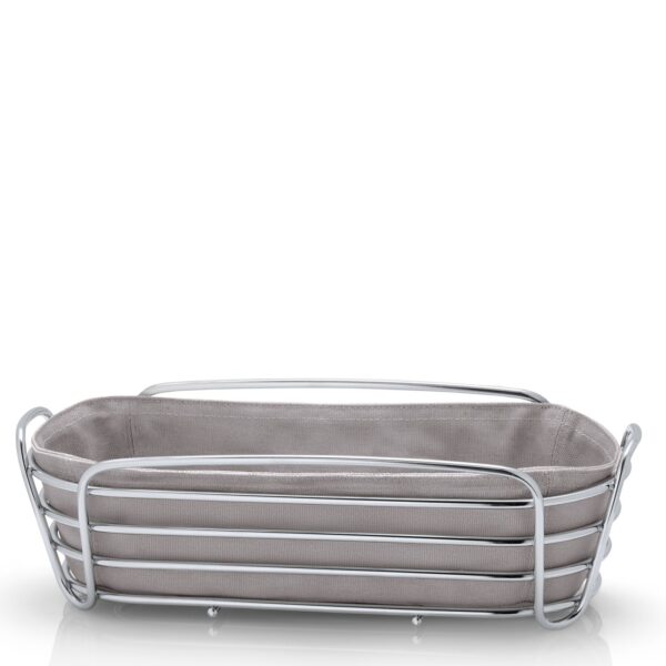 Corbeille Delara Ovale Taupe Blomus – Image 2
