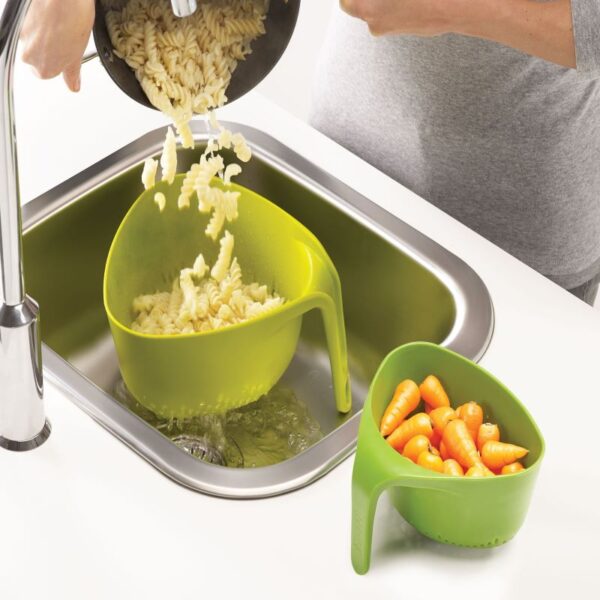 Nest Set 2 passoires emboîtables gris Joseph Joseph – Image 2