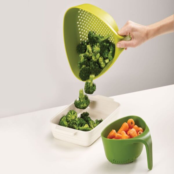 Nest Set 2 passoires emboîtables gris Joseph Joseph – Image 3