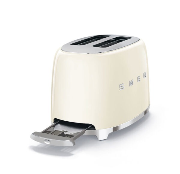 Grille pain 2 tranches Crème SMEG – Image 3